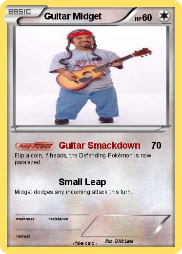 Pokemon Guitar Midget