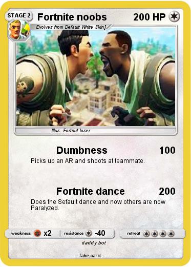 Pokemon Fortnite noobs