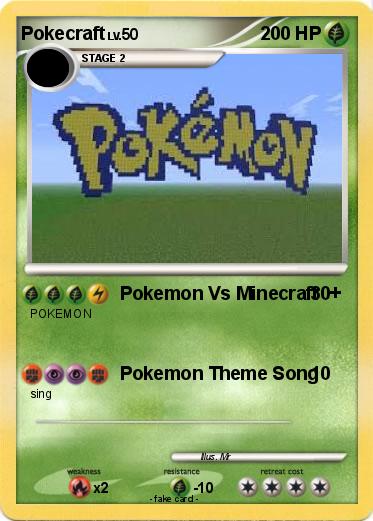 Pokemon Pokecraft