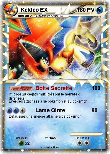 Pokemon Keldeo EX