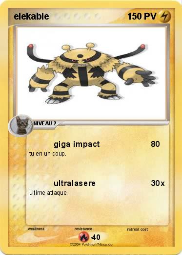 Pokemon elekable