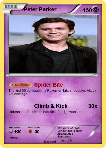 Pokemon Peter Parker