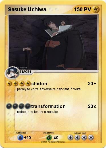 Pokemon Sasuke Uchiwa
