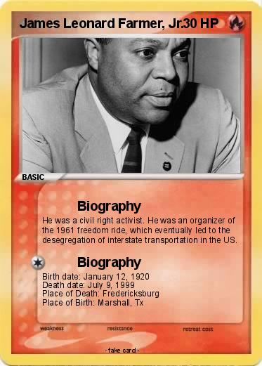 Pokemon James Leonard Farmer, Jr.