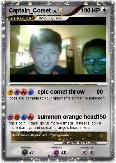 Pokemon Captain_Comet