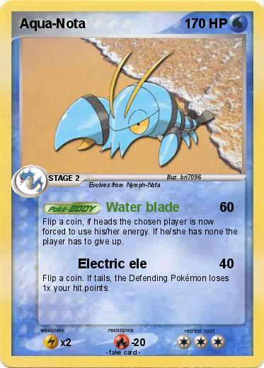 Pokemon Aqua-Nota