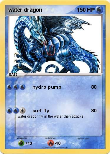 Pokemon water dragon