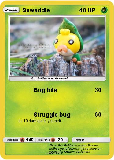 Pokemon Sewaddle