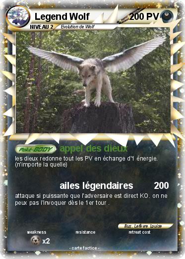Pokemon Legend Wolf