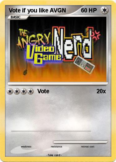 Pokemon Vote if you like AVGN
