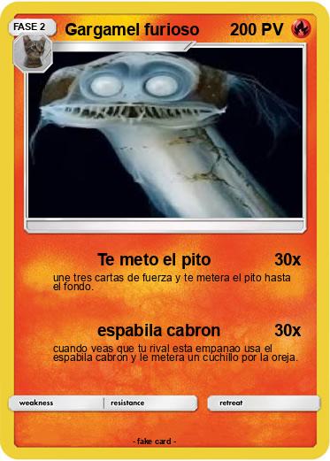 Pokemon Gargamel furioso