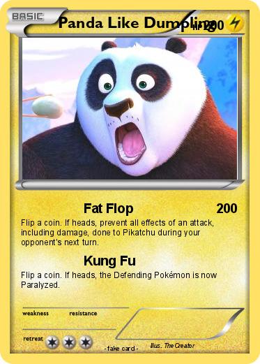 Pokemon Panda Like Dumpling