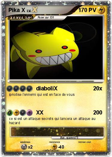 Pokemon Pika X