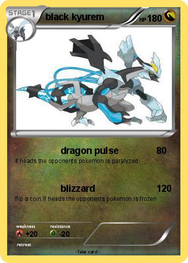 Pokemon black kyurem