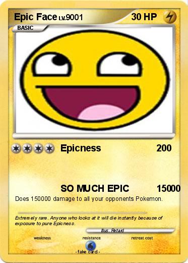Pokemon Epic Face