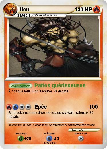 Pokemon lion