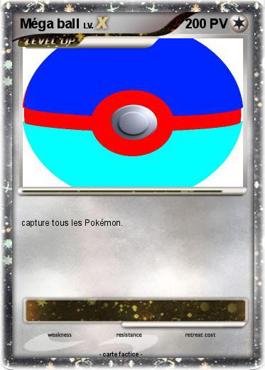 Pokemon Méga ball
