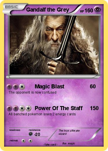 Pokemon Gandalf the Grey