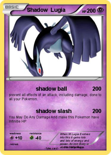 Pokemon Shadow  Lugia