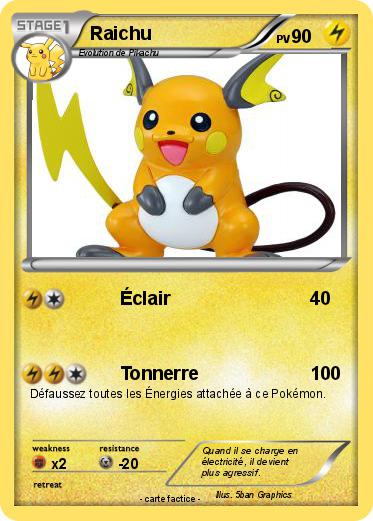 Pokemon Raichu