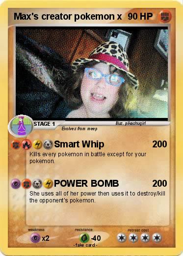 Pokemon Max's creator pokemon x