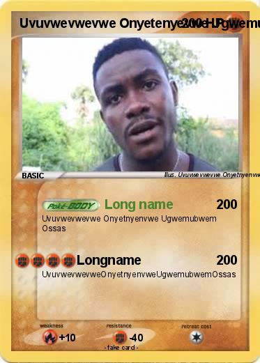 Pokemon Uvuvwevwevwe Onyetenyevwe Ugwemubwem Ossas