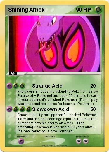 Pokemon Shining Arbok
