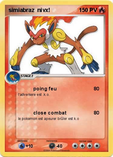 Pokemon simiabraz  nivx!