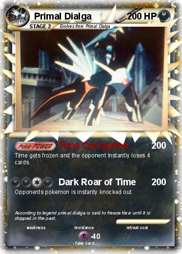 Pokemon Primal Dialga