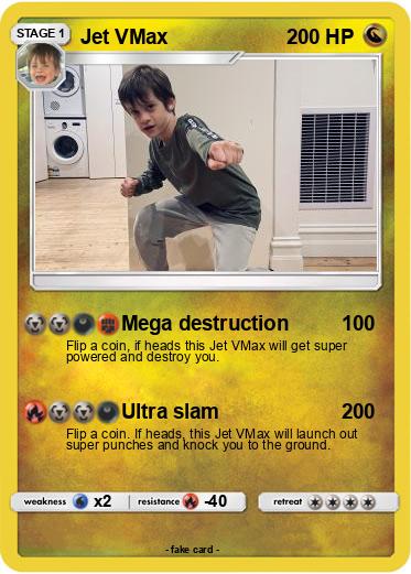 Pokemon Jet VMax
