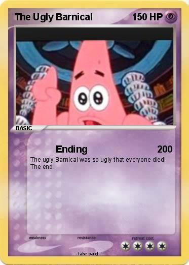 Pokemon The Ugly Barnical