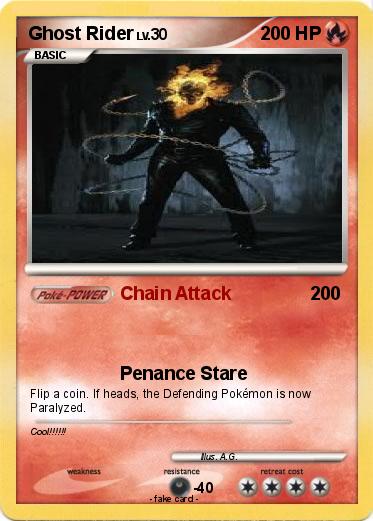 Pokemon Ghost Rider