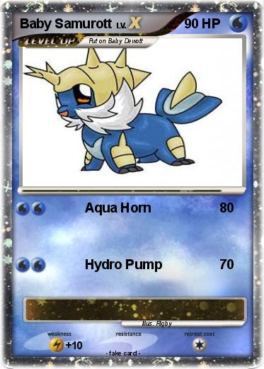 Pokemon Baby Samurott