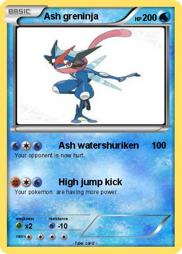 Pokemon Ash greninja