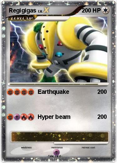 Pokemon Regigigas