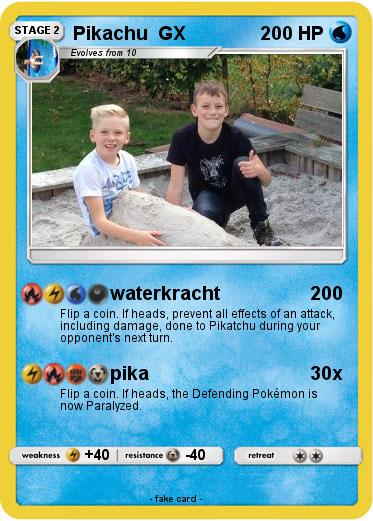 Pokemon Pikachu  GX