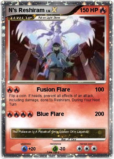 Pokemon N's Reshiram