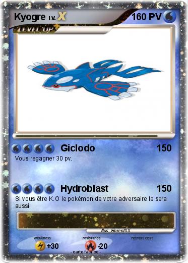 Pokemon Kyogre