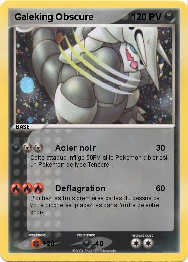 Pokemon Galeking Obscure