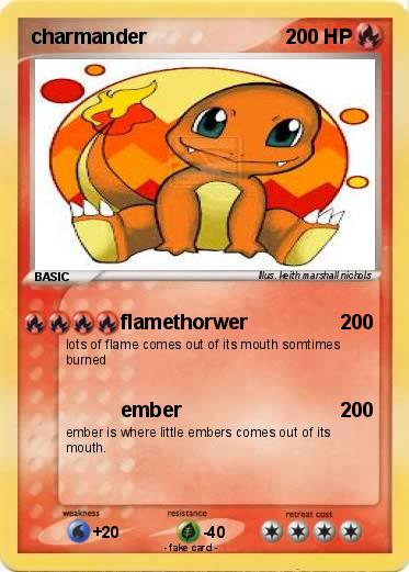 Pokemon charmander