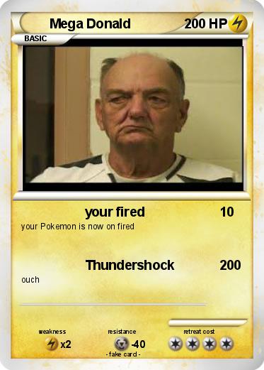 Pokemon Mega Donald