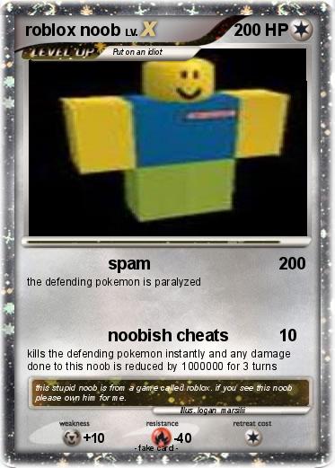 Pokemon roblox noob