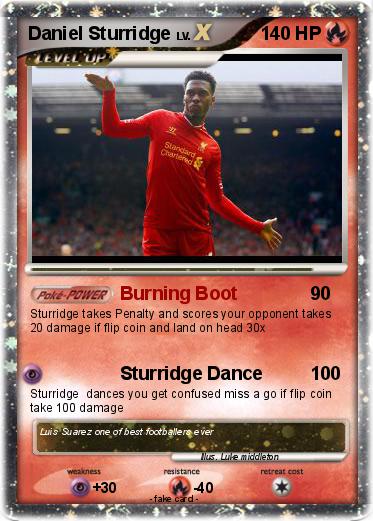 Pokemon Daniel Sturridge