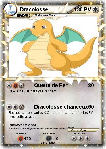 Pokemon Dracolosse