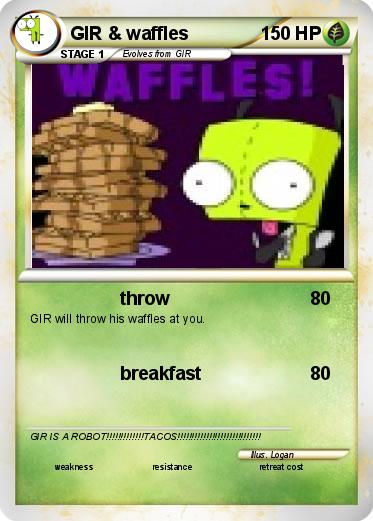 Pokemon GIR & waffles