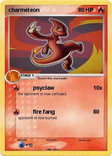 Pokemon charmeleon