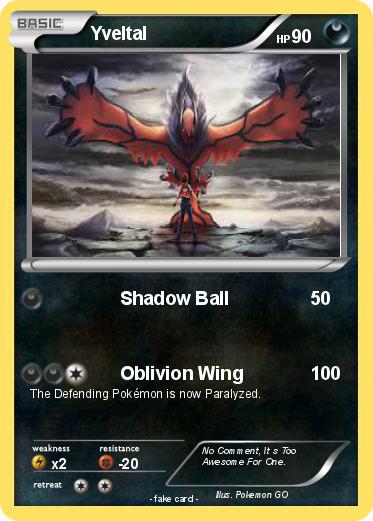 Pokemon Yveltal