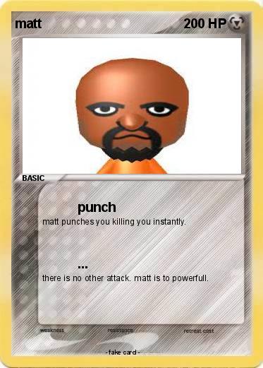 Pokemon matt