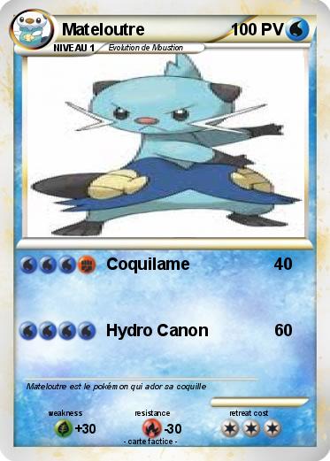 Pokemon Mateloutre