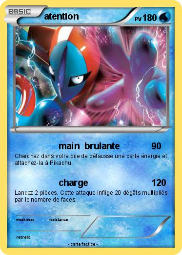 Pokemon atention